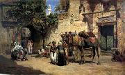 Arab or Arabic people and life. Orientalism oil paintings 38